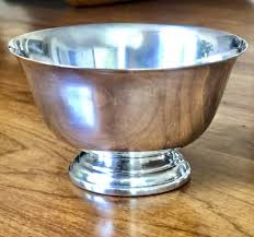 1964 Wm Rogers Paul Revere Reproduction Silver Plate Bowl Engraved Golf Trophy | eBay