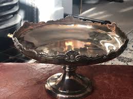 Rare: Antique Silver Tazza 375g Beautifully Decorated ...