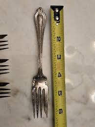 American Silver Company ASCO 6" Lot Of 4 Salad Forks ...