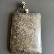 1900-1940 Antique US Silver-Plated Bottles, Decanters & Flasks | eBay