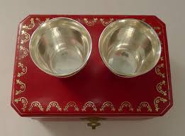 Pair Cased Cartier Silver Trinity Shot Glasses c.1970 at 1stDibs