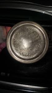 Vintage EAGLE WM Rogers Silver Plated Large Round Serving ...