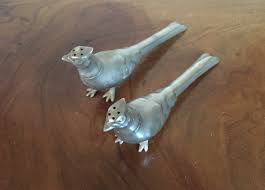 Vintage Pheasant Bird Silver Plate Salt & Pepper Shakers | eBay