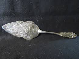 Christmas Cake or Pie Server, Coventry Silverplate 1972 by ...