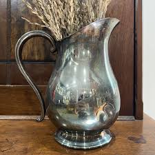 Vintage Newport Gorham Silverplate Pitcher with Ice Lip ...
