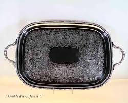 Silver Oblong Coffee/tea Tray, Gadroon Border - Etsy