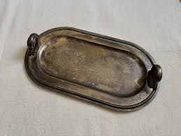 Vintage French Silver Plated Swan Tray: Small Appetizer Platter - Etsy