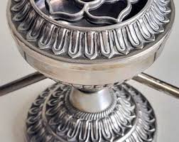 8" Vintage Seba Silver Plated 2 Branch Candelabra With Centre Flower Bowl or Incense Bowl,made in England,home Decoration,holiday Gift. - Etsy