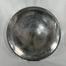 Vintage 17" Castleton Round Silver Platter Serving Tray #667 Round | eBay