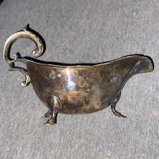 Vintage Silver Plate EPNS A1 Footed Sauce Boat Jug | eBay