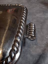 VTG, Mariposa, Brillante, Mexico, Heavy, Cast Aluminum, Covered Dish, Rope, RARE | eBay