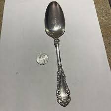 Vintage Silverplate Italy 9" Salad Serving Fork & Spoon Set ...