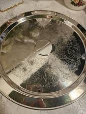 Silverplate Cake Stand In Antique Us Silver-Plated Platters & Trays | eBay