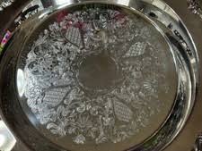Lunt Post - 1940 Antique US Silver-Plated Platters & Trays for sale | eBay