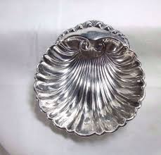 2 Vintage Sterling Silver 925 - Clam Sea Shell Salt Cellar / Trinket Dish Bowl | eBay UK