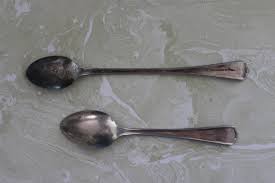 LOT OF ( 2 ) DIFFERENT SILVER PLATED SPOONS FROM UNION ...