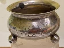 1850-1899 Antique Russian Silver Salt Cellar for sale | eBay