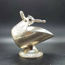 Vintage Silver Plated Sugar Scuttle w/Scoop Embossed Floral ...