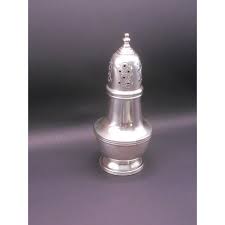 Baldwin & Miller Sterling Silver Celtic Style Sugar Caster Muffineer 1920s | Chairish