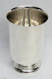 SUPERB CHICAGO SILVER CO STERLING SILVER 5" DOUBLE MINT JULEP / WATER BEEKER CUP | eBay