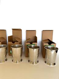 Vintage Mint Julep Cups by Sheridan (in original boxes) Set of 4 Cups – Southern Vintage Wares