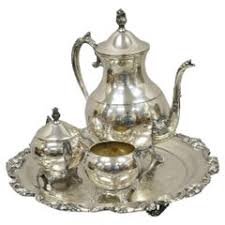 Rogers Silver Tea Set - 6 For Sale on 1stDibs | fb rogers ...