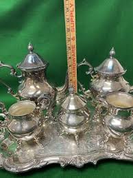 BSG Silver BIRMINGHAM COMPANY SILVER ON COPPER Tea Coffee ...