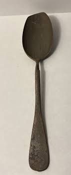 1-Spoon, Iron Metal, Unknown Pattern Antique, Star On Handle | eBay