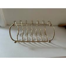 Vintage Silverplate Toast Caddy | Chairish