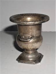 Antique Sterling Silver Two Handle Urn Toothpick Holder Hallmarked, 44 Grams – Thingery Previews Postviews & Music