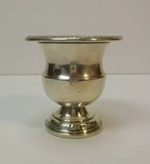 NICE VINTAGE STERLING SILVER TOOTHPICK HOLDER, CLASSIC URN DESIGN, WEIGHTED BASE | eBay Australia