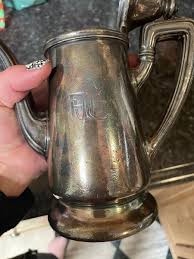 Reed And Barton Silver Engraved Teapot 2300 -C 1920s ...