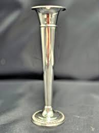 Trumpet Vase In Antique Us Sterling Silver Vases & Urns for sale | eBay