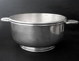 Vintage Hotel Silver Golf Club Tab Handle Bowl WFGC | eBay