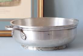 French Antique Silver Plated Tureen With Handles With Leaf ...
