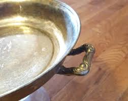 Upcycled Silver Plate and Glass Pedestal Dish 012 - Etsy