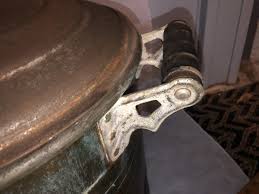 Antique Large￼ Copper Boiler Wash Tub Tin Lid Wood Handles Primitive￼￼ Canner￼￼ | eBay