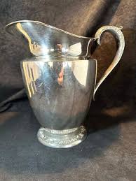 Peony Flower Arrangement Champagne Color Faux Flowers Vintage Silver Plate Pitcher Repurposed / French Country Cottage Home Decor - Etsy