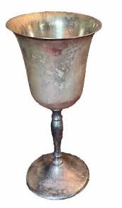 Vintage Leonard Silver Plated Goblet Wine Chalice, Are In ...