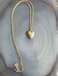 Vintage Silver Heart Charm Necklace, Dutch Origin Late 20th ...