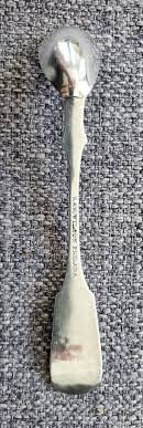 R & W Wilson Coin Silver Mustard or Condiment Spoon 1840 | eBay