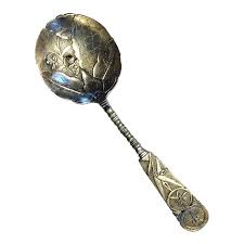 Early 1900s Chinese Export Silver Sugar Server Teaspoon ...