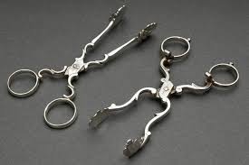 Sold at Auction: 2 Various candy tongs, 1x monogram "IMSt 1766", 18th century, silver, 76g, l. 11.6/12.3cm, Provenance: Hermann Delker Collection, Hamburg, then Hamburg private property