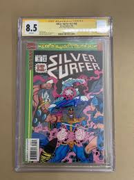 SILVER SURFER#88 1994 'BLOOD AND THUNDER' MARVEL COMICS CGC 8.5 SIGNED RON MARZ | eBay