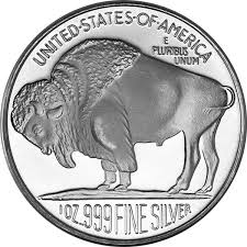 1 oz SilverTowne Buffalo .999 Silver Round | LCR Coin