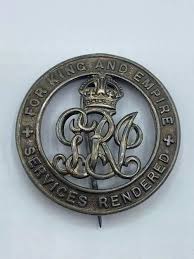 WW1 British Silver War Wounded Badge To A.G Cullis 2nd Rifle Brigade in Misc / other badges