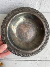 Vintage Silver Plated Award Platter Dish, Engraved "1st Championship" | International Silver | Patinaed Silver Platter | Man Cave Decor - Etsy