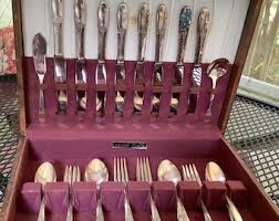 Silverplate Serving Utensils, Vintage Dinner Tableware, Cutlery, 1881 Roger's Enchantment, 1952 Fine Dining, Meat Fork, Butter Knife, Spoon - Etsy