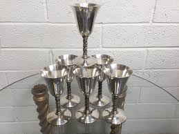 Silver Plated Roma Spain Liqueur Goblets Set of 6 ~ 4oz ...