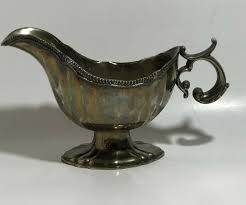 Vintage Silver Plated Gravy Boat Made in Hong Kong Estate ...